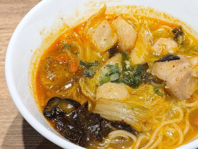 ミスタードーナツの四川風 辛辛やみつき麻辣麺