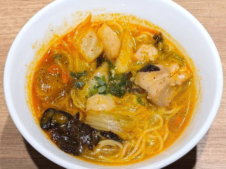 ミスタードーナツの四川風 辛辛やみつき麻辣麺