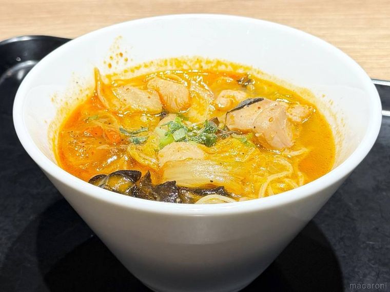 ミスタードーナツの四川風 辛辛やみつき麻辣麺