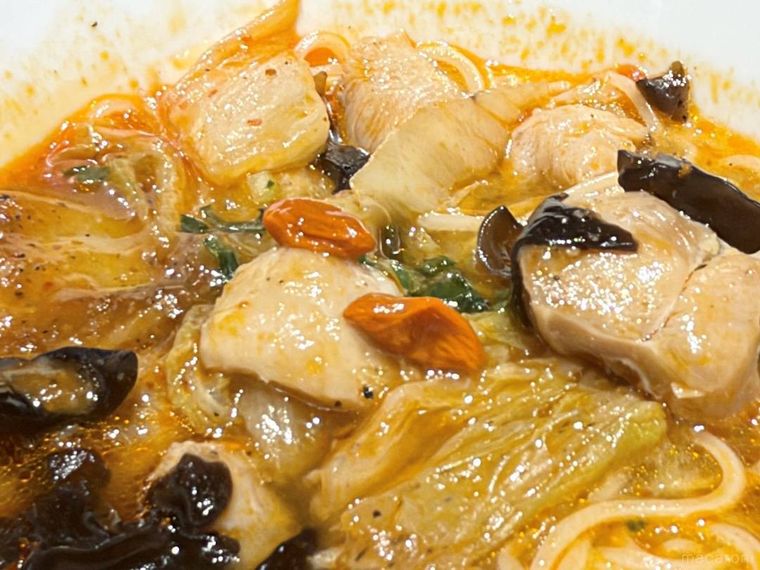 ミスタードーナツの四川風 辛辛やみつき麻辣麺