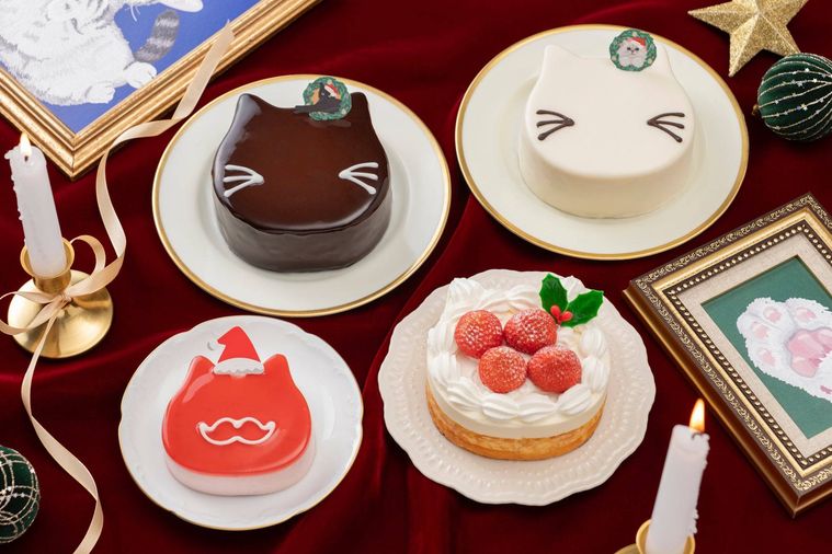 2026年ねこねこクリスマスケーキ