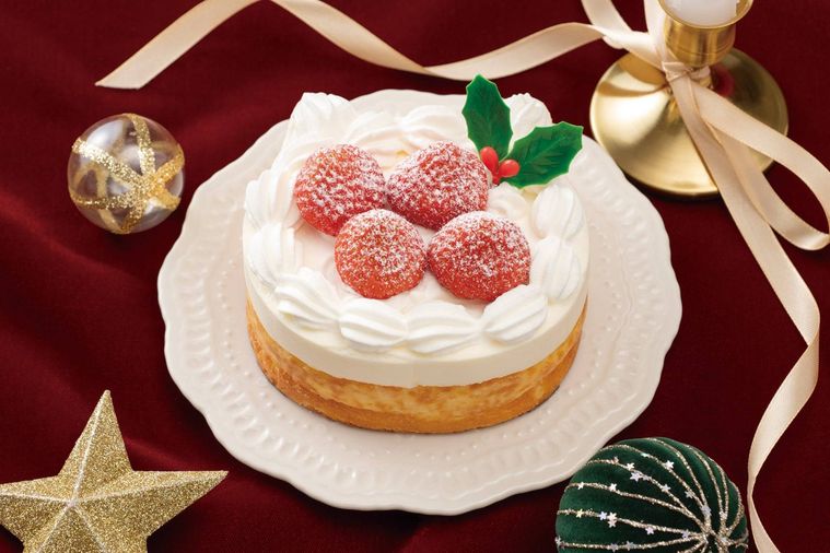 4. クリスマス ねこねこWチーズケーキ