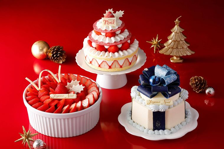 資生堂パーラーのクリスマスケーキ3種類
