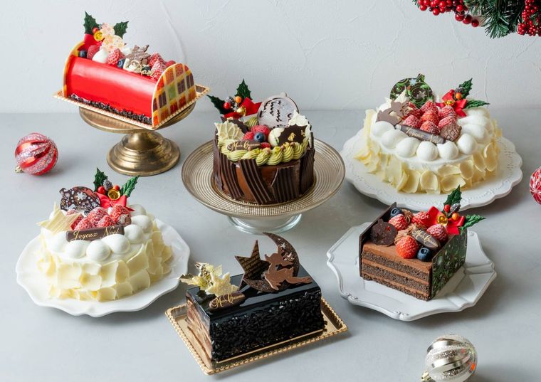 ベルアメールのクリスマスケーキ6種類