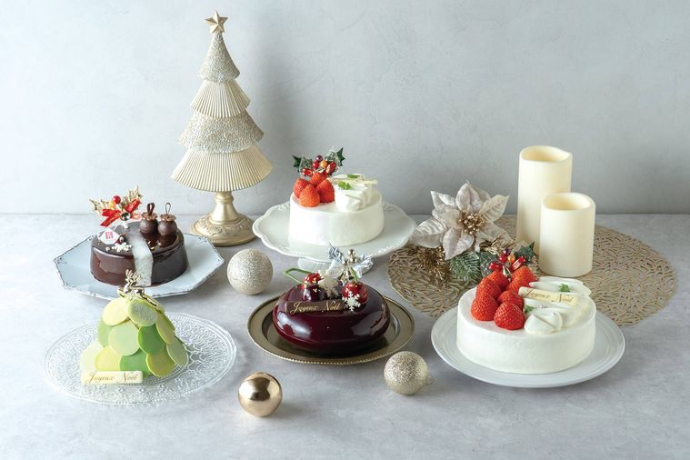 セバスチャン・ブイエのクリスマスケーキ5種類