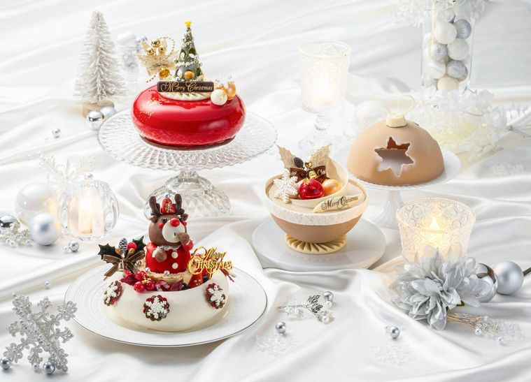 ロイヤルパークホテルのクリスマスケーキ3種類