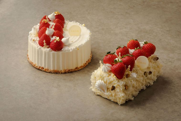 アマン東京のクリスマスケーキ2種類