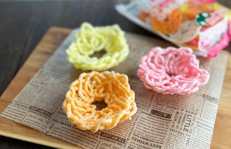 クルプックの調理例