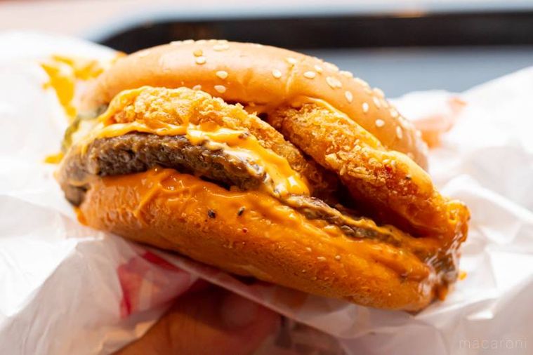 バーガーキングビーフダブルハッシュ ビッグマウスギルティ
