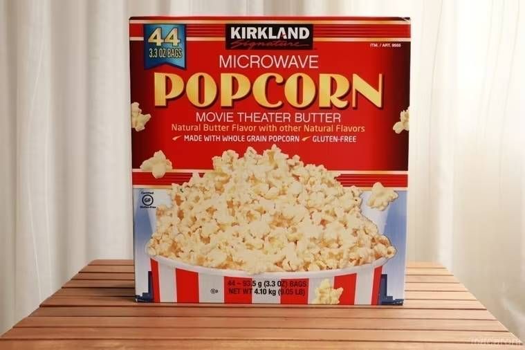 コストコのカークランドシグネチャー 電子レンジ用ポップコーン