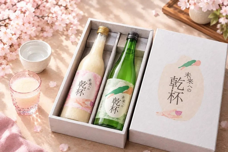 1. 清酒セット日本酒1本甘酒1本