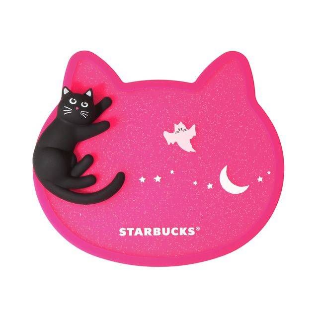 猫の形のコースターのイメージ