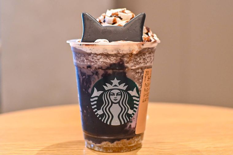 ドリンクを正面から