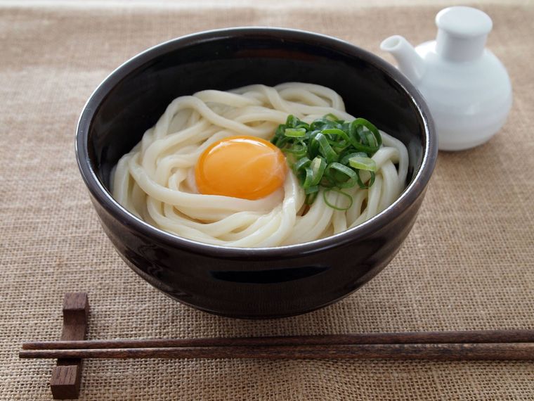 釜玉風うどん
