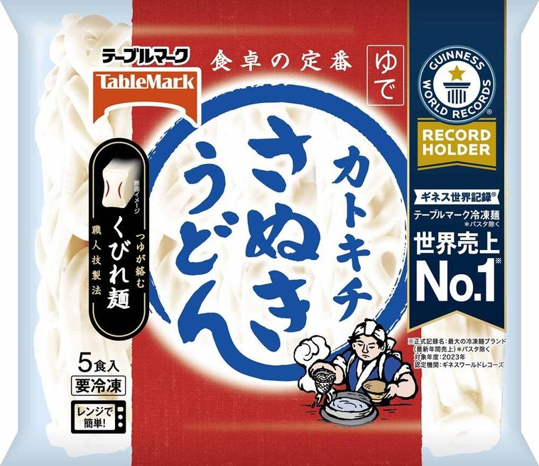 カトキチさぬきうどんのパッケージ