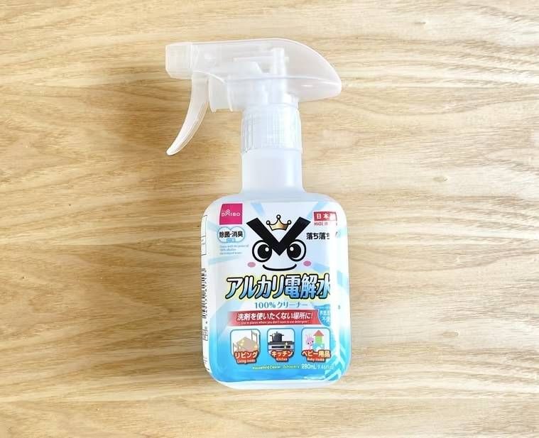 ダイソーのアルカリ電解水
