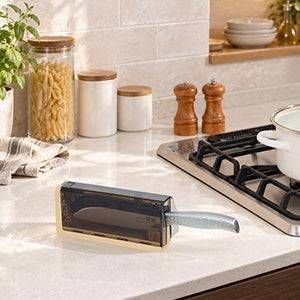 3. 狭いキッチンでもスッキリ縦横自在の直角形状ケース2