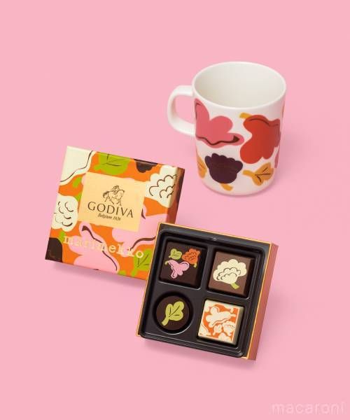 マグカップとチョコレートのセット
