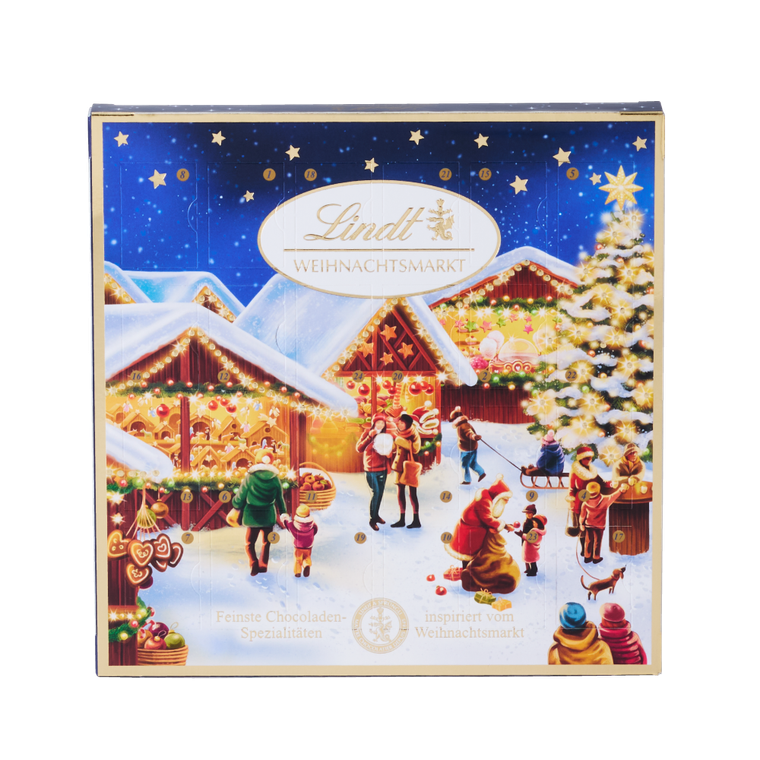 リンツ クリスマスマーケット アドベントカレンダー 115g