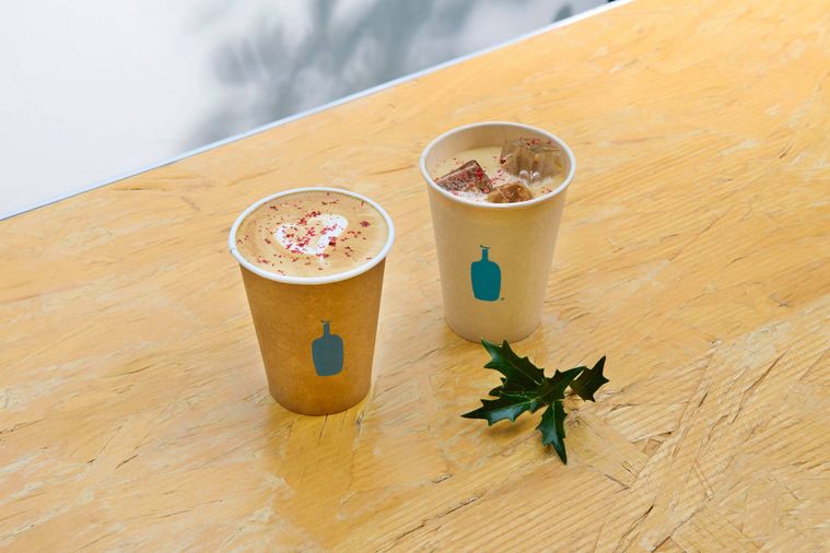 コーヒートラック限定ジュニパーベリーラテHOTICED