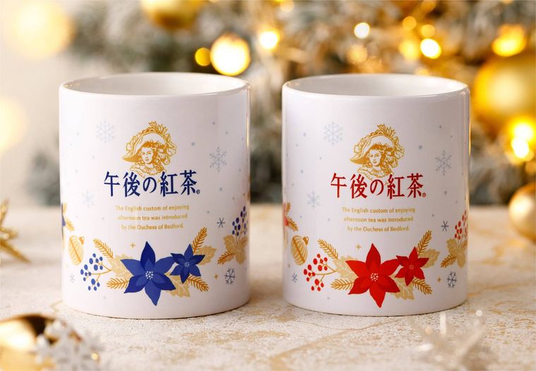 午後の紅茶のマグカップ
