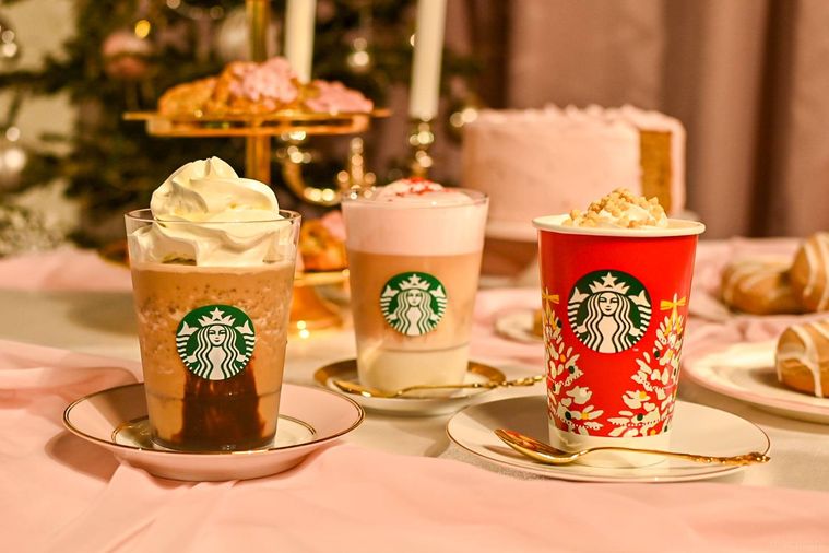 3種類のドリンクの集合