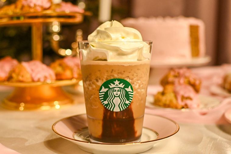 ドリンクを正面から