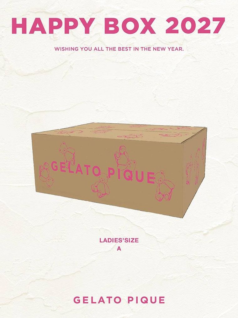 LADIES SIZEGELATO PIQUE HAPPY BOX 2027A
