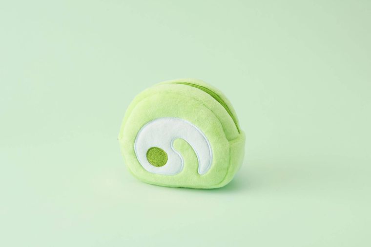 抹茶ロールケーキポーチ