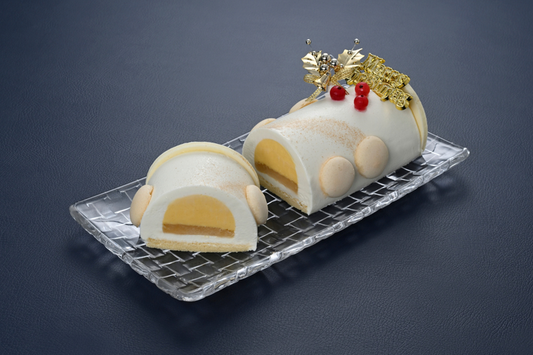 ホワイトチョコレートと紅玉林檎のノエル