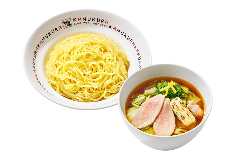 香ばしネギの鴨つけ麺
