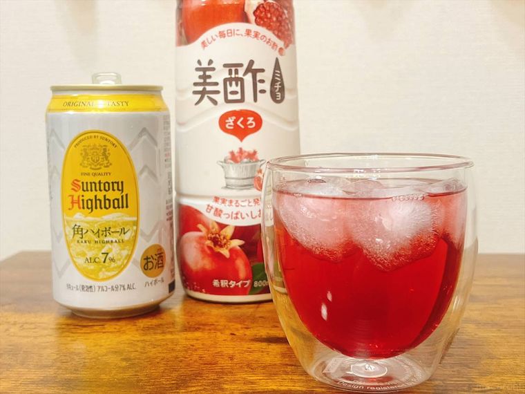美酢のハイボール割り