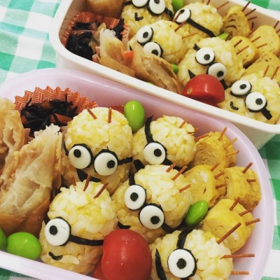 作り方は意外と簡単♩「ミニオン」のキャラ弁に子どもも大人もワックワク!