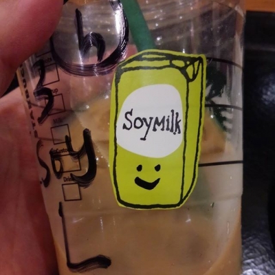 スタバのソイミルクシールがとってもキュート!コレクターも急増らしい♪