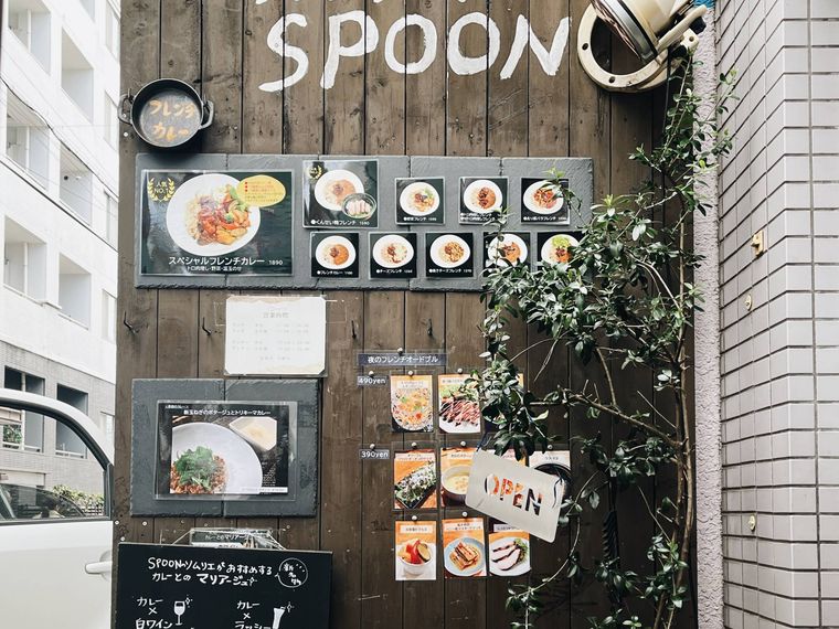 フレンチカレースプーンの外観