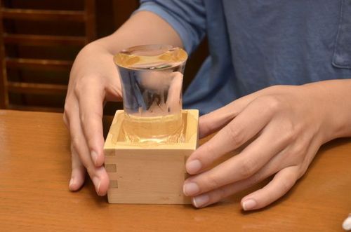 枡 日本酒 枡酒 店舗様向け 日本酒『枡酒』140ml 6組セット 冷酒グラス90ml＋五