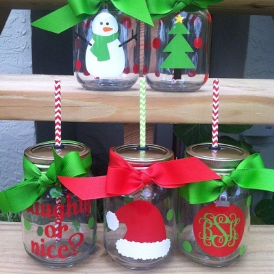 つい作ってみたくなる!メイソンジャーを使った、クリスマス向けDIY