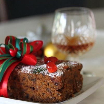 洋酒で大人のクリスマス「クリスマス・フルーツケーキ」のレシピ