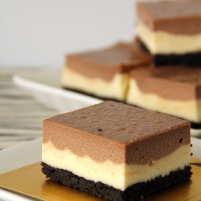 コーヒータイムのお供に「ヌテラチーズケーキバー」を作ろう