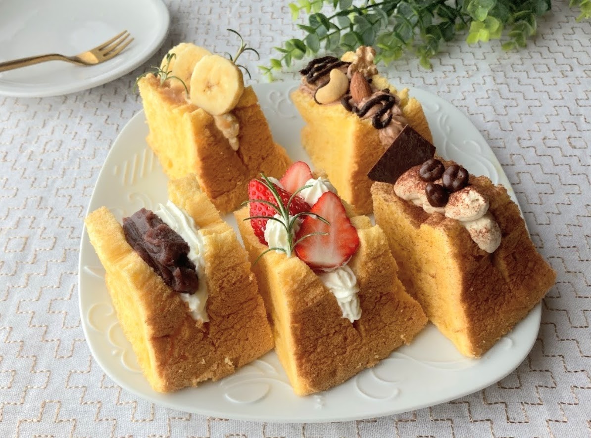 シフォンケーキサンド⑥