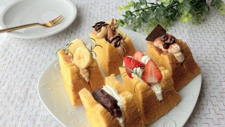 簡単おしゃれ！「シフォンサンド」の作り方をパティシエが伝授 - macaroni