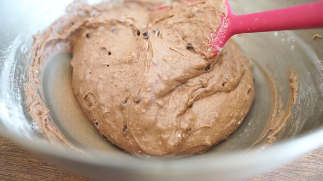 卵・乳製品不使用だけどチョコ味！ダブルチョコレートマフィンのつくり方の画像