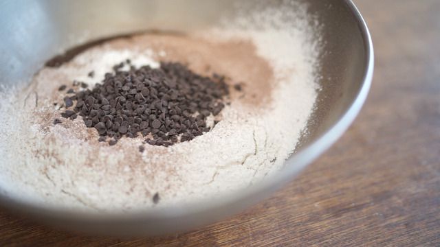 卵・乳製品不使用だけどチョコ味！ダブルチョコレートマフィンのつくり方の画像