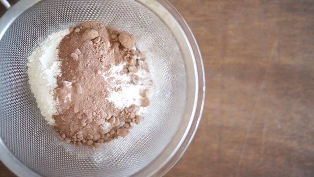 卵・乳製品不使用だけどチョコ味！ダブルチョコレートマフィンのつくり方の画像