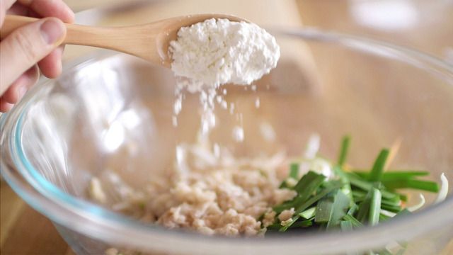 卵を使わずにカリッと焼いた野菜たくさんもちもちチヂミの作り方の画像