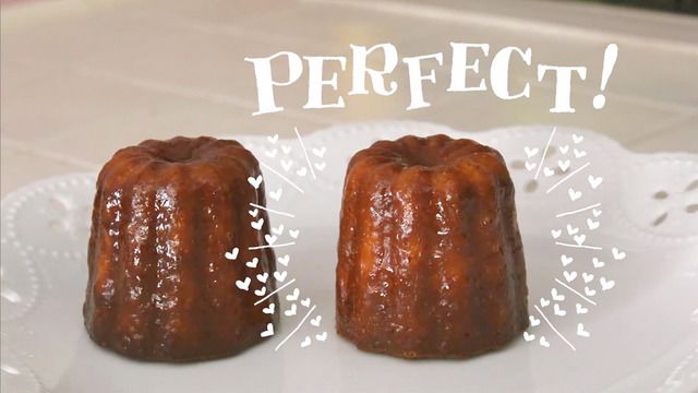 ブランデー香りにうっとり♩バニラ風味「カヌレ」のレシピの画像