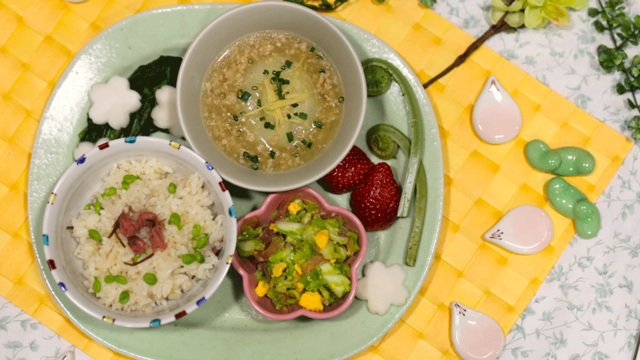 春野菜がぎゅっとつまった春の味覚ワンプレートの作り方の画像