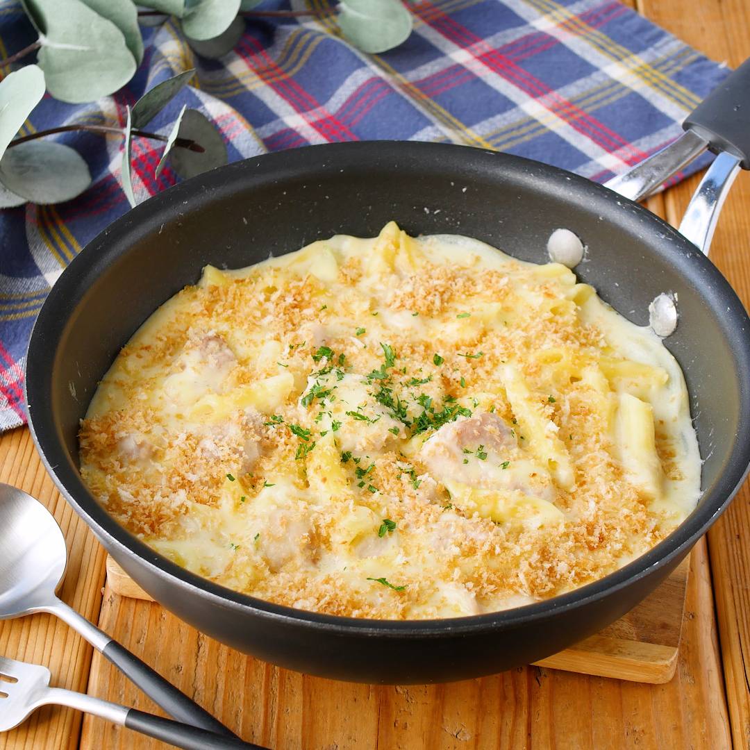入れて焼くだけ。簡単「フライパングラタン」を作ろう！ - macaroni