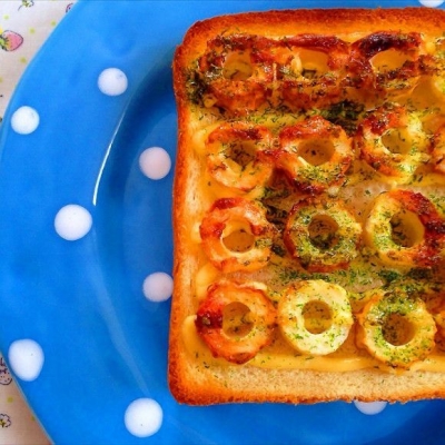 簡単だけどアレンジ自在!「ちくわトースト」は朝食にぴったり