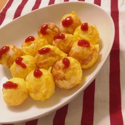パーティーからお弁当まで!かわいい「オムライスボール」をたこ焼き器で作ろう